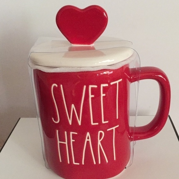 NWT Rae Dunn Sweet Heart Covered Mug - Picture 3 of 7